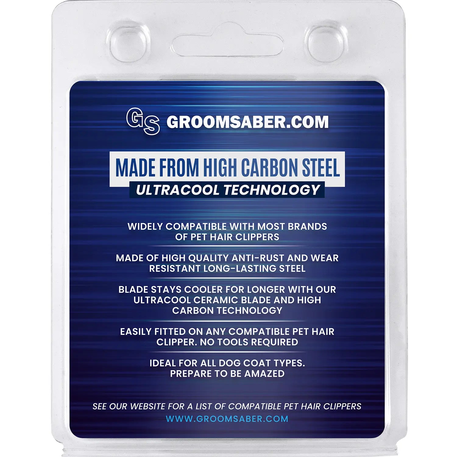 5F Blue Steel Dog Clipper Blade (6.4 mm)